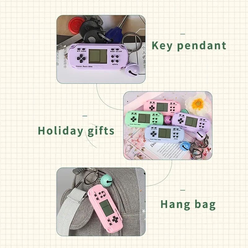 Mini PSP Game Keychain, Retro Console Video Game, Handheld Game Console, Game Console Keychain, Nostalgic Classic Game, Pocket Multi Game, Portable Parent-Child Games Console, New Tetris Game Console Keychain Mini PSP Game Keychain, Retro Console Video Game, Handheld Game Console, Game Console Keychain, Nostalgic Classic Game, Pocket Multi Game, Portable Parent-Child Games Console, New Tetris Game Console Keychain